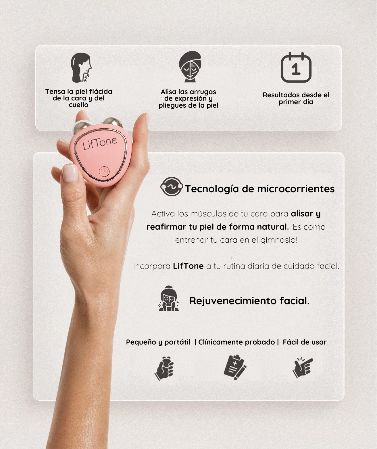 Dispositivo de Rejuvenecimiento Facial LifTone™